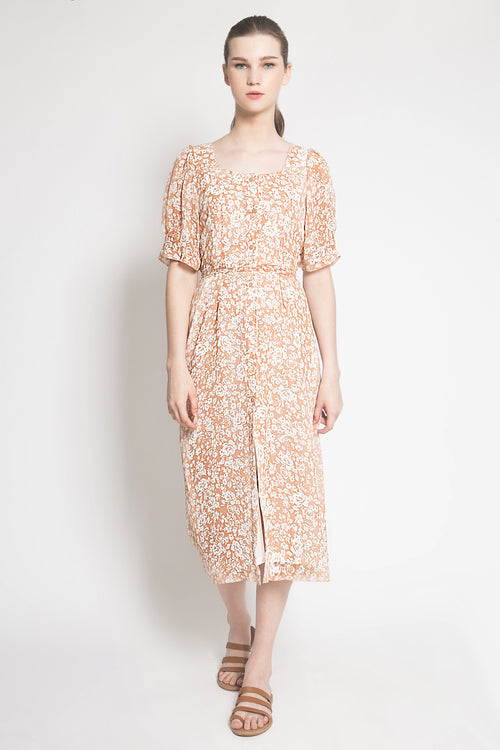 Romane Dress in Cream