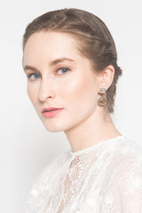 Batista Earrings in Champagne