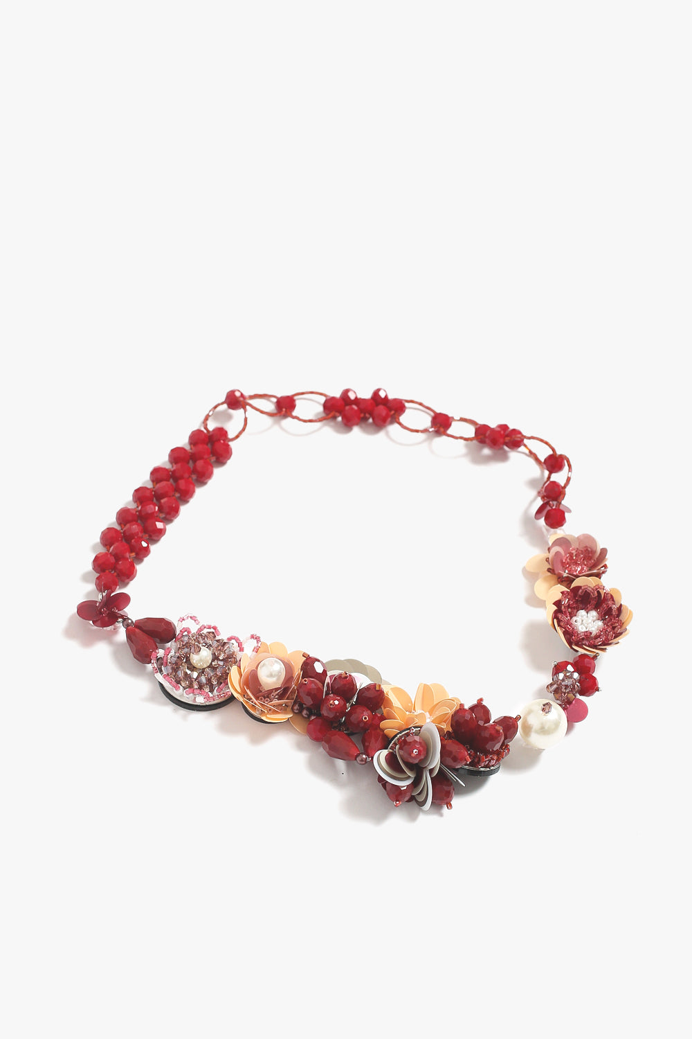 Margaret Necklace in Red