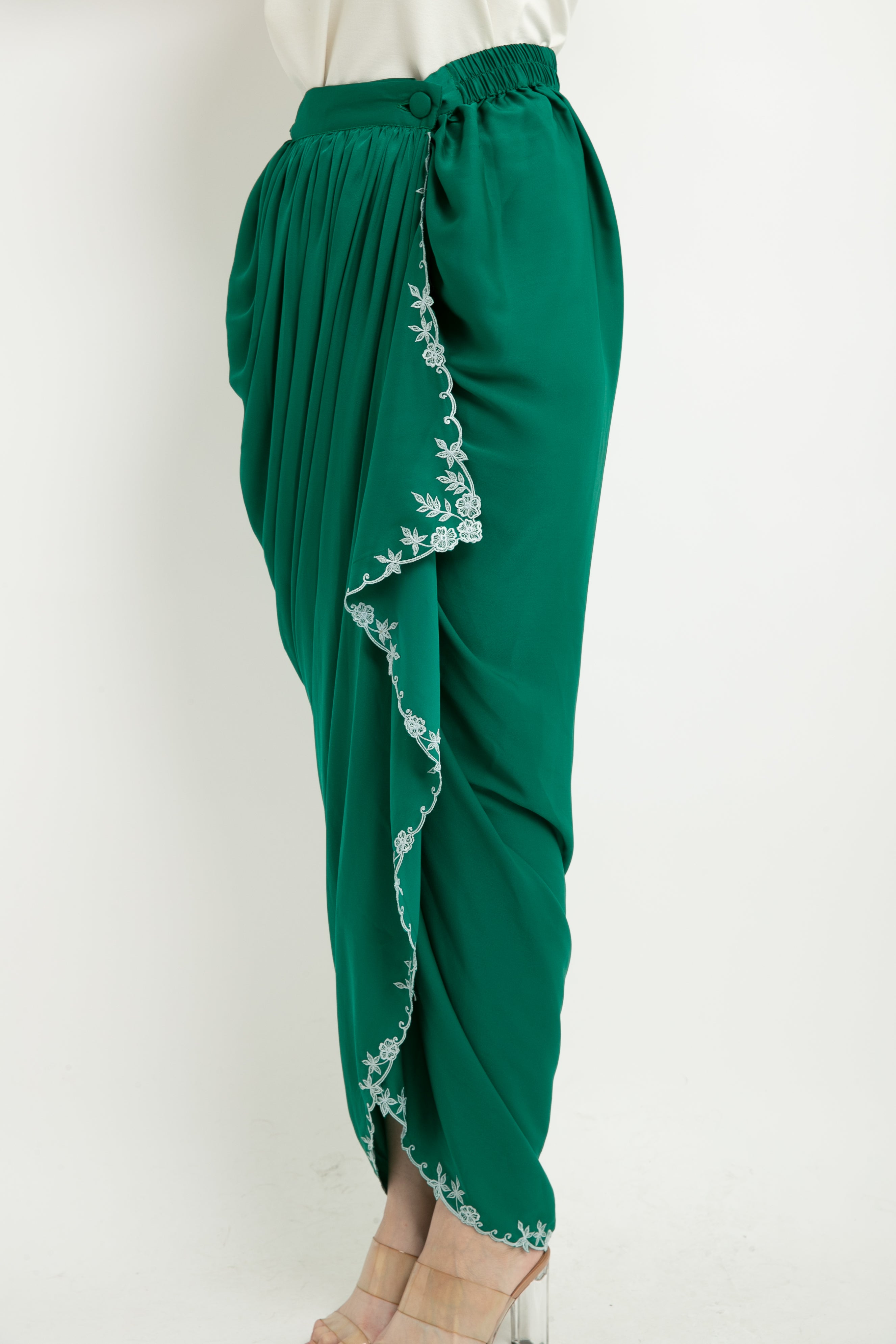 Rana Skirt in Emerald