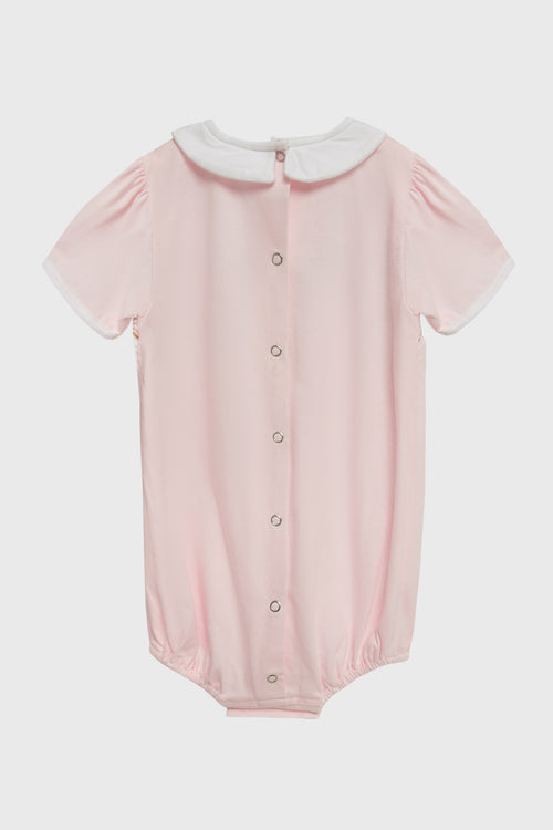 Kelly Romper in Baby Pink