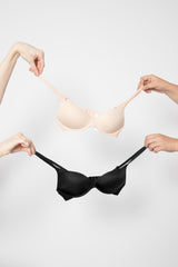 The Daily Bra in Black and Nude Bundle