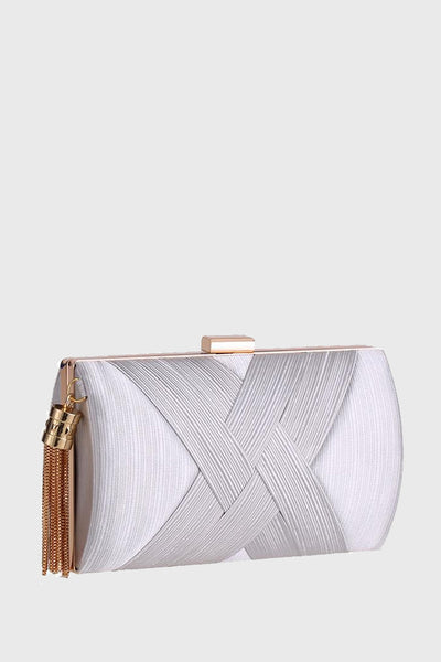 Sancato Clutch in Silver